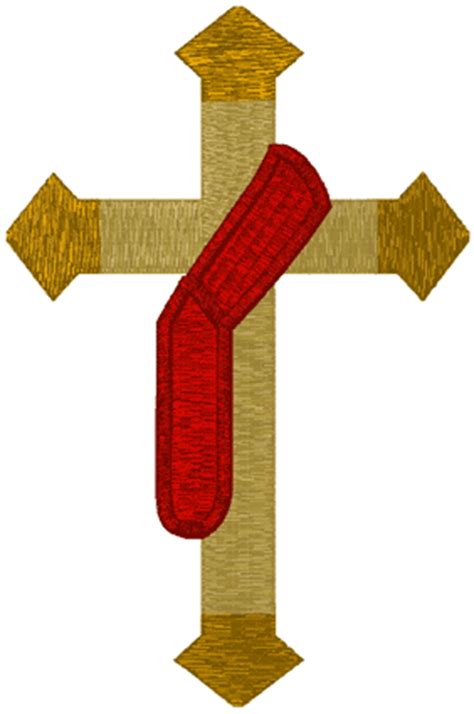 Deacon's Cross #1 Embroidery Design