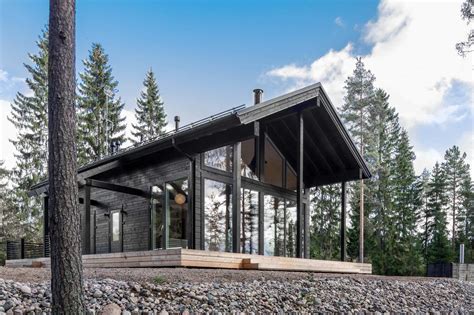 Gallery of Modern Log Villa in Central Finland / Pluspuu Oy - 3 ...