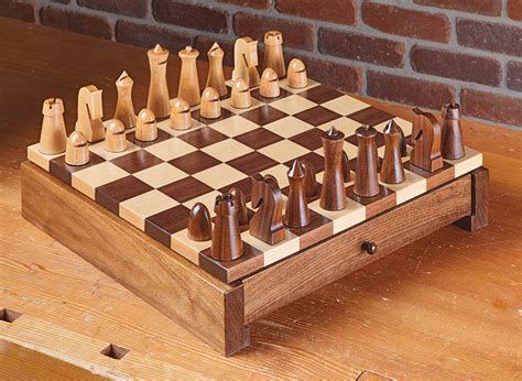 Chess Board | Woodworking Project | Woodsmith Plans