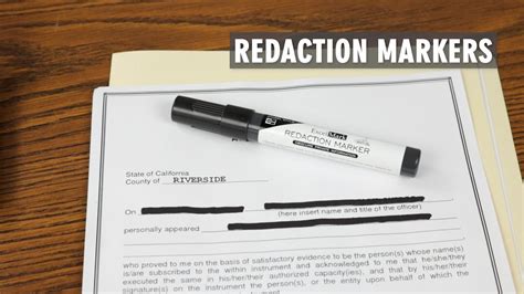 ExcelMark Security Redaction Markers - YouTube