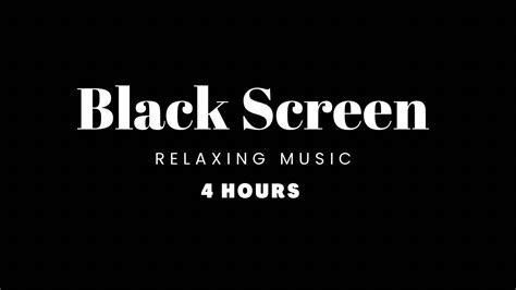 Black Screen Relaxing Music, Sleep Music, White Noise - YouTube