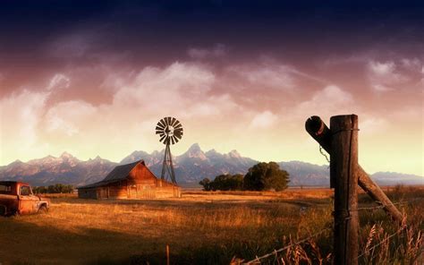 Country Farm Scene Wallpapers - Top Free Country Farm Scene Backgrounds ...