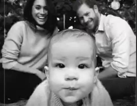 Meghan Markle And Prince Harry’s Christmas Card Shows Off Baby Archie ...