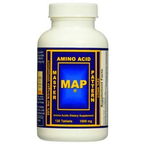 MAP Master Amino Acid Pattern 1000mg Tablets - 120 Count günstig kaufen | eBay