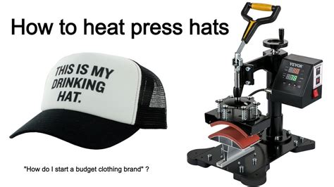 How to heat press hats in 3 steps | f2c pro 5 in 1 heat press - YouTube