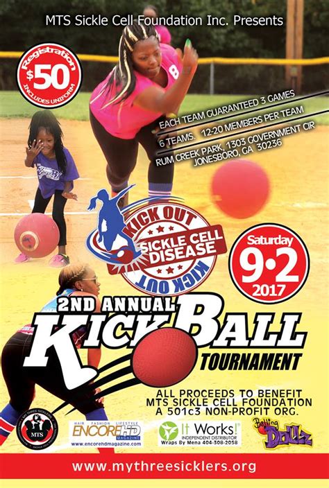 Kickball Tournament Registration Thank You – MTS Sickle Cell Foundation, Inc.