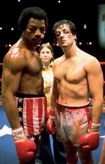 Sylvester Stallone comparte imágenes inéditas del combate Rocky vs Apollo Creed | Cines.com