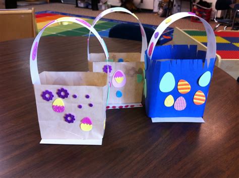 Paper Bag Easter Baskets - Fairy Dust Teaching