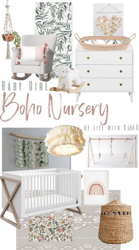 Boho Nursery Inspo – LIFE WITH CG | Boho baby girl nursery, Boho ...