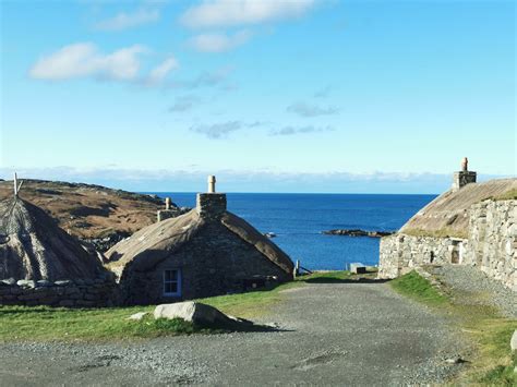 Gearrannan Blackhouse Village - Traditional Scottish Blackhouses Restored For Visitors