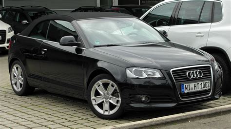 AUDI 3 CONVERTABLE | Audi A3 Convertible Black Picture Wallpaper Audi | Audi a3 cabriolet, A3 ...