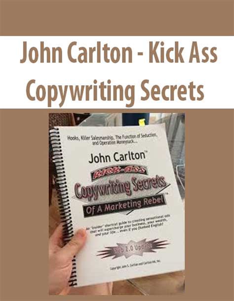 John Carlton – Kick Ass Copywriting Secrets - TheCourseNation