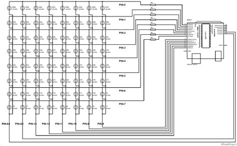 Scrolling Text Display on 8x8 LED Matrix using Arduino