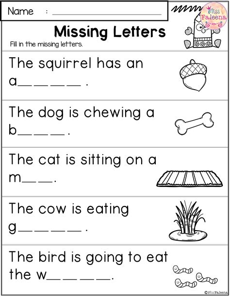 First Grade Writing Worksheets Free Printable