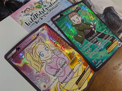 Holographic Pokémon Card | Etsy