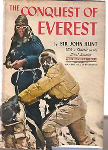 THE CONQUEST OF EVEREST-SIR JOHN HUNT-1954-2ND PRINTING | eBay