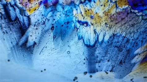 Gallery Ice crystals under polarized light microscope 04 - DYSTALGIA : Aurel Manea photography ...