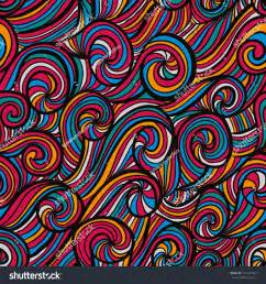 Funky Colorful Seamless Pattern Vector Background Stock Vector 116431507 - Shutterstock