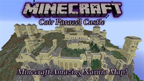 Minecraft Narnia Map! "Cair Paravel Castle" (PC Download) - YouTube