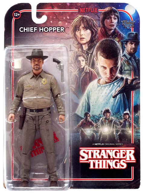 McFarlane Toys Stranger Things Series 1 Chief Hopper 7 Action Figure - ToyWiz