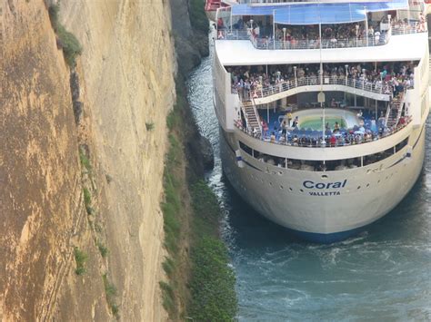 Cruise Ship in the Corinth Canal | Explore Andrew and Annema… | Flickr - Photo Sharing!