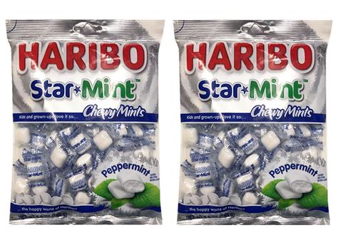 HARIBO Star Mint Chewy Peppermint Candy 6.5oz (2 Pack) 753524213219 | eBay