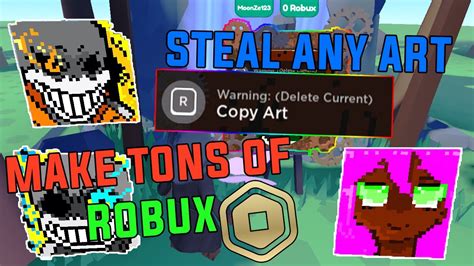 ROBLOX OP STARVING ARTISTS SCRIPT [ COPY ART , GET TONS OF ROBUX , LEGIT COPYING... ] - YouTube