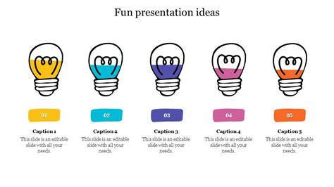 Multinoded Fun Presentation Ideas Slide Design Template