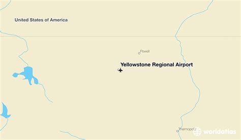 Yellowstone Regional Airport (COD) - WorldAtlas