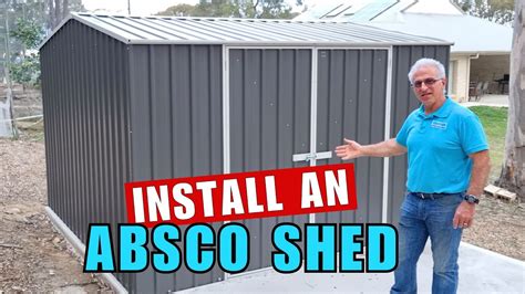 Absco Premier Garden Shed Assembly Instructions | Fasci Garden