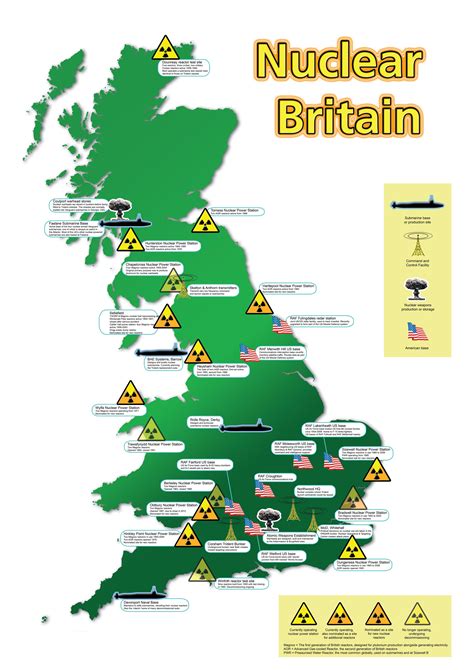 List Of Nuclear Missile Silo Locations Map Uk References