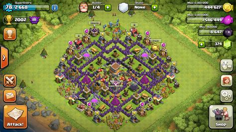 Clash of Clans Tips : Town Hall level 8 Layouts (part 2)