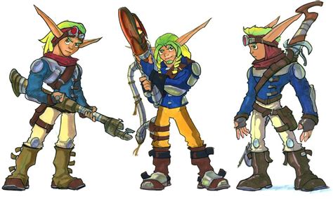 Jak Concepts - Characters & Art - Jak II | Concept art, Art gallery ...