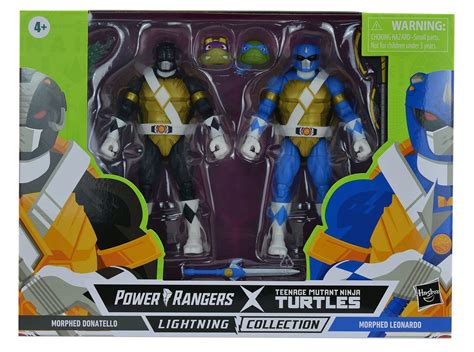 Hasbro Reveals First TMNT x Power Rangers Crossover Figures