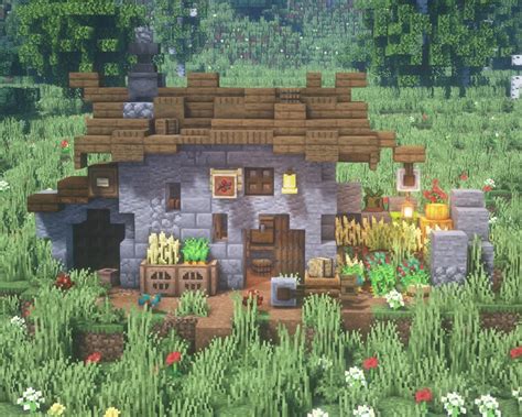 Minecraft small Farm house 1.20.2/1.20.1/1.20/1.19.2/1.19.1/1.19/1.18/1 ...