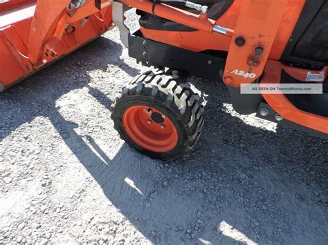 2012 Kubota Bx25d Tractor Loader Backhoe - Hst Transmission - 4x4 - Very