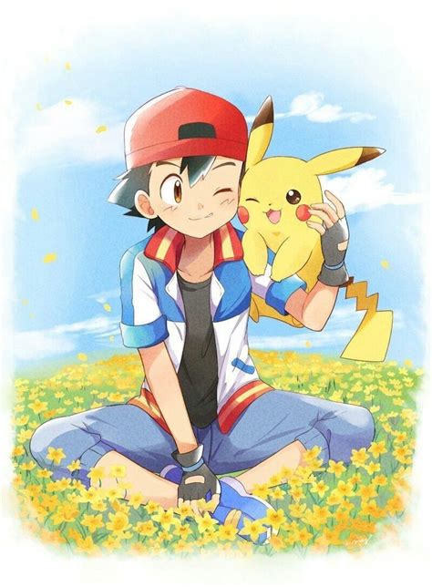 Wallpaper Pokemon Pikachu Ash - Pokemon Drawing Easy