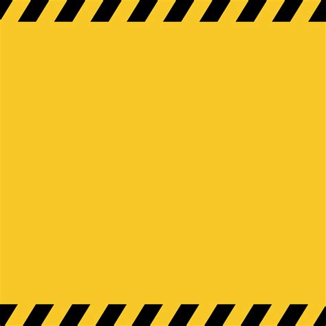 Caution tape. Black and yellow line striped. Blank warning background. Vector illustration on ...