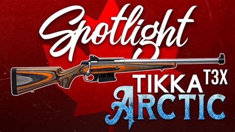 SPOTLIGHT: Tikka T3x ARCTIC - YouTube