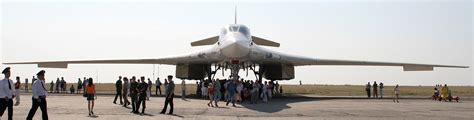 tu1 Tu-160 No. 02 Vasily Reshetnikov at the Engels air base - Flying Tigers