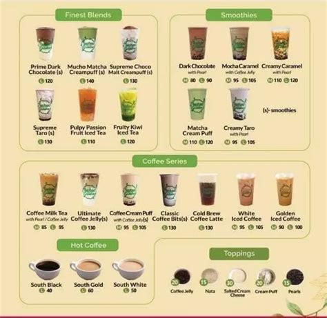 TASTE FROM THE GREENS MENU PHILIPPINES & UPDATED PRICES 2024