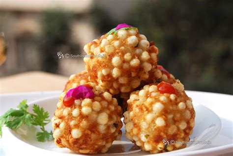 Sago potato balls | Tapioca potato bites-How to make-Step by step photos