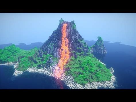 Minecraft Volcano - Minecraft Tutorial & Guide