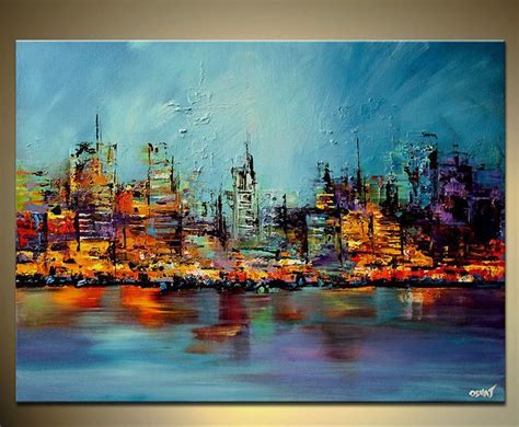 Abstract Print Abstract Painting Wall Art PRINT on Canvas | Etsy in ...