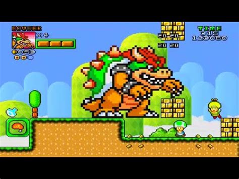 Play as Bowser! - New Super Bowser World (World 1) - YouTube