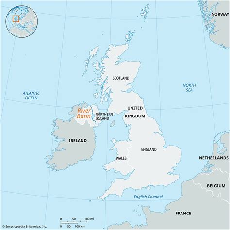 River Bann | Northern Ireland, Map, & Facts | Britannica