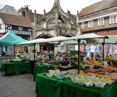 Salisbury - Market Stalls © Chris Talbot :: Geograph Britain and Ireland