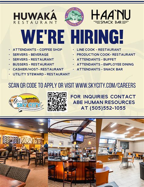 Sky City Food Service Careers – Sky City Casino