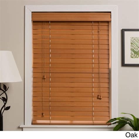 Arlo Blinds Safe-er-grip Customized Real Wood 19-inch Wide Window ...