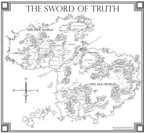 Main Page - Map | Sword of truth, Old world maps, Map